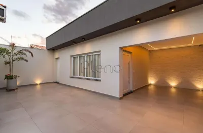 Casa à venda em campinas, parque taquaral, com 3 quartos, com 150 m²