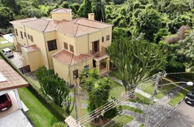 Sobrado à venda em valinhos, pinheiro, com 4 suítes, com 404 m², condomínio moinho de vento