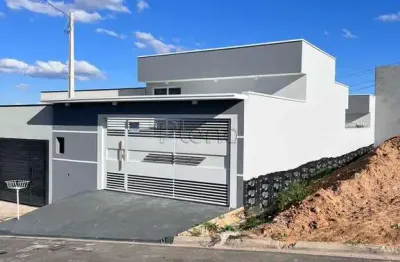 Casa à venda em indaiatuba, parque barnabé, com 3 quartos, com 130 m²