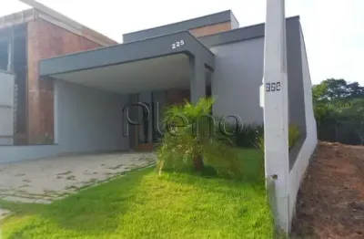 Casa à venda em indaiatuba, parque barnabé, com 3 suítes, com 171 m², condomínio park gran reserve
