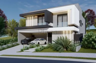 Sobrado à venda em campinas, loteamento residencial arborais, com 4 suítes, com 304.87 m²