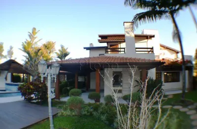 Sobrado à venda em valinhos, chácara flora, com 5 suítes, com 822 m², condomínio chácara flora