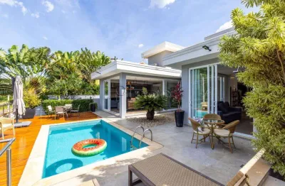 Sobrado à venda em Campinas, Alphaville Dom Pedro, com 4 suítes, com 345.05 m², Alphaville Dom Pedro