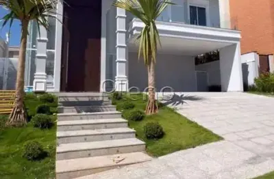 Sobrado à venda e para alugar em Campinas, Alphaville Dom Pedro 2, com 4 suítes, com 380 m²