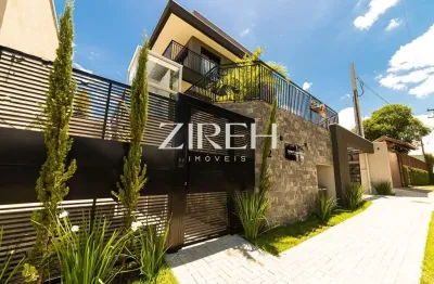 Casa em condomínio fechado com 3 quartos à venda na rua joão azolin, 72, santa felicidade, curitiba por r$ 1.143.000