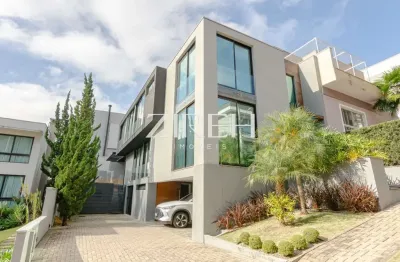 Casa em condomínio fechado com 3 quartos à venda na rua doutor lubumir viergbiski, 220, campo comprido, curitiba por r$ 3.300.000