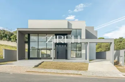 Casa em condomínio fechado com 4 quartos à venda na paulo szteinke, 483, santa felicidade, curitiba por r$ 4.490.000