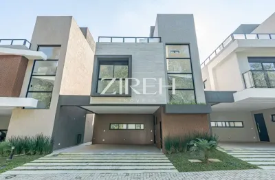 Casa em condomínio fechado com 3 quartos à venda na rua ernesto durigan, 700, santa felicidade, curitiba por r$ 1.750.000