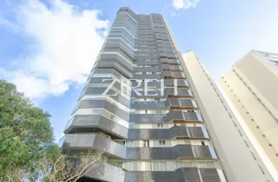 Apartamento com 4 quartos à venda na avenida cândido hartmann, 531, mercês, curitiba por r$ 1.650.000