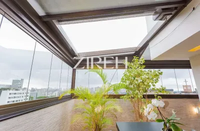 Cobertura com 2 quartos à venda na rua francisco rocha, 1527, bigorrilho, curitiba por r$ 1.750.000