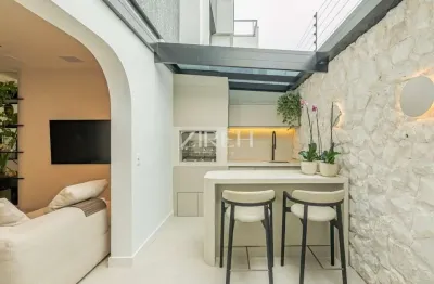 Casa em condomínio fechado com 2 quartos à venda na rua almirante gonçalves, 2455, água verde, curitiba por r$ 2.199.000