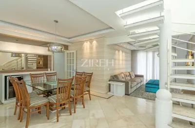 Cobertura com 3 quartos à venda na rua marechal josé bernardino bormann, 1258, bigorrilho, curitiba por r$ 1.490.000