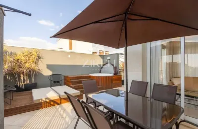 Cobertura com 3 quartos à venda na rua presidente beaurepaire rohan, 224, cristo rei, curitiba por r$ 2.380.000