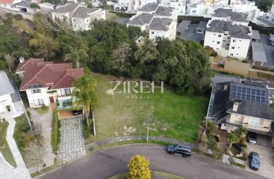 Terreno em condomínio fechado à venda na rua josé casagrande, 1040, vista alegre, curitiba por r$ 2.400.000