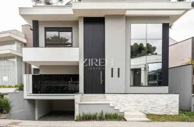 Casa em condomínio fechado com 3 quartos à venda na rua luiz zilli, 412, campo comprido, curitiba por r$ 3.299.000