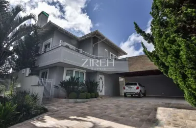 Casa em condomínio fechado com 4 quartos à venda na rua antônio turíbio teixeira braga, 280, santa felicidade, curitiba por r$ 2.950.000