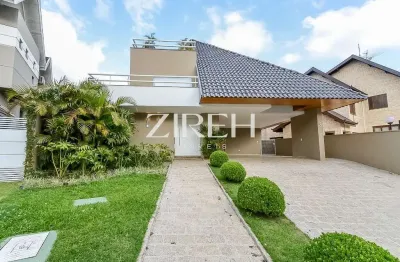 Casa em condomínio fechado com 4 quartos à venda na rua luiz tramontin, 1220, campo comprido, curitiba por r$ 3.890.000