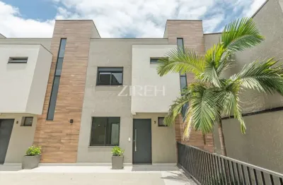 Casa em condomínio fechado com 3 quartos à venda na rua roberto gava, 419, pilarzinho, curitiba por r$ 919.500