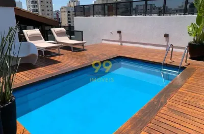 Linda cobertura a venda 363m² - 4 dormitórios - 2 suítes - 5 vagas