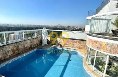 Cobertura triplex a vendacom piscina, solarium e espaço gourmet