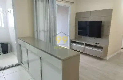 Apartamento locação - 55m² - 2 dormitórios - 1 suíte - 1 vaga