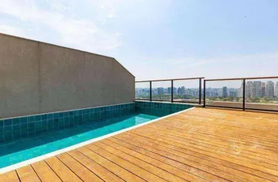 Cobertura com 4 dormitórios à venda, 343 m² por r$ 6.500.000,00 - morumbi - são paulo/sp