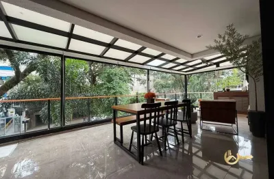 Apartamento garden com 2 dormitórios à venda, 89 m² por r$ 1.390.000,00 - jardim santo amaro - são paulo/sp