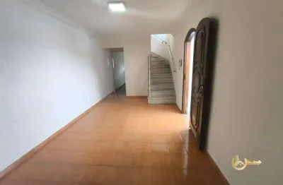 Sobrado com 3 dormitórios para alugar, 140 m² por r$ 3.500/mês - cidade ademarsão paulo/sp