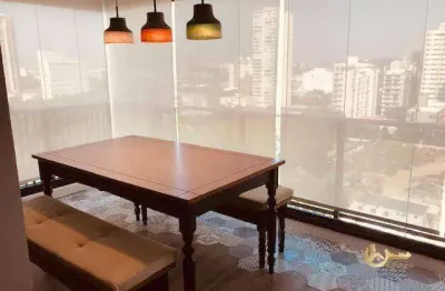 Apartamento com 1 dormitório para alugar, 51 m² por r$ 5.000,00/mês - jardim santo amaro - são paulo/sp