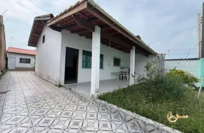 Casa com  2 dormitórios à venda, 111 m² por r$ 410.000 - balneario gaivotas - itanhaém/sp