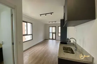 Apartamento com 1 dormitório para alugar, 32 m² por r$ 3.300/mês - campo belo - são paulo/sp