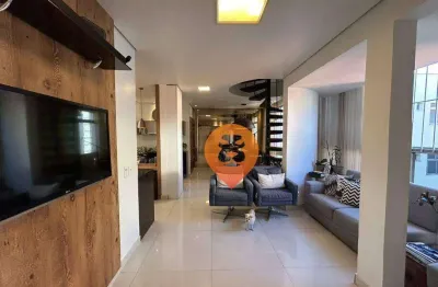 Cobertura com 4 dormitórios à venda, 208 m² por r$ 1.190.000,00 - sagrada família - belo horizonte/mg