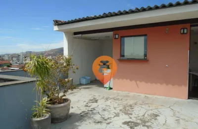 Cobertura com 5 dormitórios à venda, 270 m² por r$ 698.000,00 - santa tereza - belo horizonte/mg