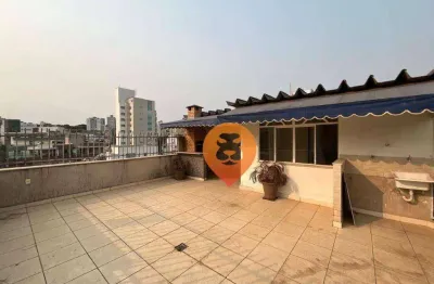 Cobertura à venda, 180 m² por r$ 890.000,00 - cidade nova - belo horizonte/mg
