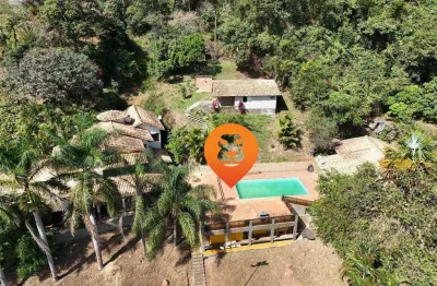 Sítio com 4 dormitórios à venda, 110000 m² por r$ 6.500.000,00 - moeda - moeda/mg