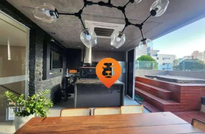 Cobertura com 4 dormitórios à venda, 260 m² por r$ 2.450.000,00 - são pedro - belo horizonte/mg