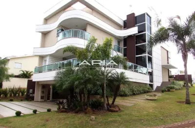 Casa com 5 dormitórios à venda,415.00 m , vivendas do arvoredo, londrina - pr