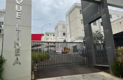 Apartamento para locação no residencial parque linea - jardim ana eliza