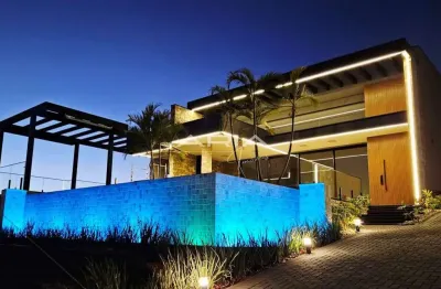 Casa a venda no condomínio fechado ecovillas do lago, em sertanópolis