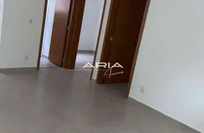 Apartamento com 2 dormitórios para alugar, 44 m  por r  1.050 mês - campos ville