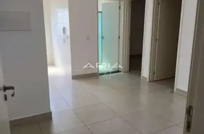 Apartamento 2 quartos para locação, residencial ipê rosa, araraquara - sp