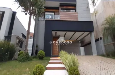 Casa residencial à venda, alphaville nova esplanada, votorantim - ca0123.
