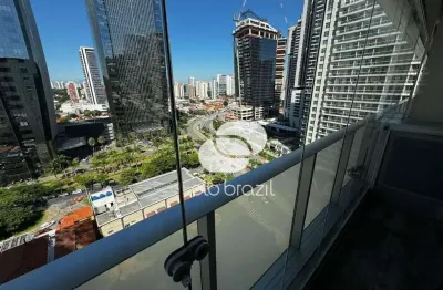 Apartamento com 1 dormitório para alugar, 33 m² por r$ 5.323,33/mês - chácara santo antônio - são paulo/sp
