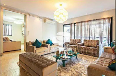 Apartamento com 4 dormitórios para alugar, 245 m² por r$ 22.693,06/mês - moema - são paulo/sp