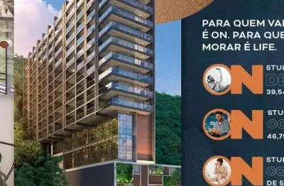 Lançamento on life flamengo , apartamentos studios 39m² a 72m² / obrabpor adm sem juros a preco de c