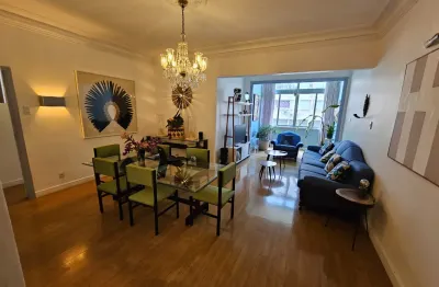 Copacabana, apartamento 3 quartos, 160m², com suíte, dependencia e vaga na av. nossa sra de copacabana x figueiredo magalhães, quadra da praia