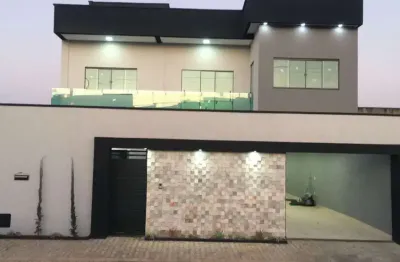 Sobrado à venda em trindade-go, residencial monte cristo: 4 quartos, 3 suítes, 3 salas, 5 banheiros, 3 vagas, 283m².