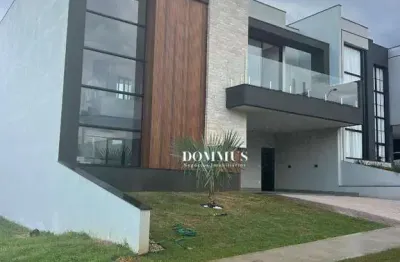 Sobrado com 4 suítes à venda, 299 m² por r$ 2.490.000 - condomínio residencial milano - indaiatuba/sp