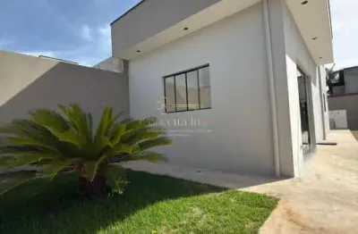 Casa nova com suíte, quintal amplo e construção moderna no jardim monte líbano - mogi guaçu sp