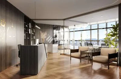 Sala comercial à venda no brickell business, 226,41 m² privativos – perequê, por